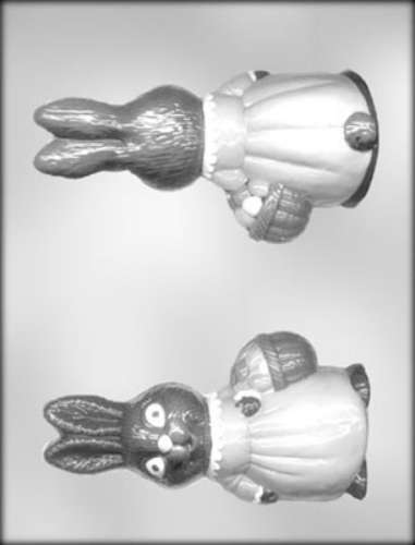 3d Med Mama Easter Bunny Chocolate Mould - Click Image to Close